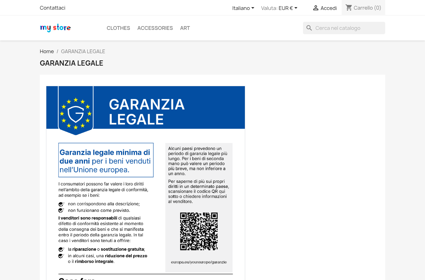 Pagina dedicata